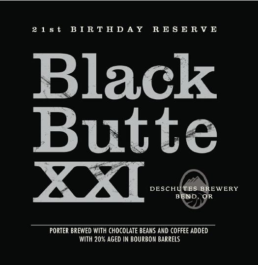 Deschutes Brewery Black Butte XXI 21st Birthday Reserve