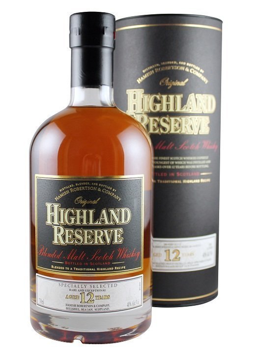 Highland Reserve Blended Malt Scotch Whisky 12 Years Old