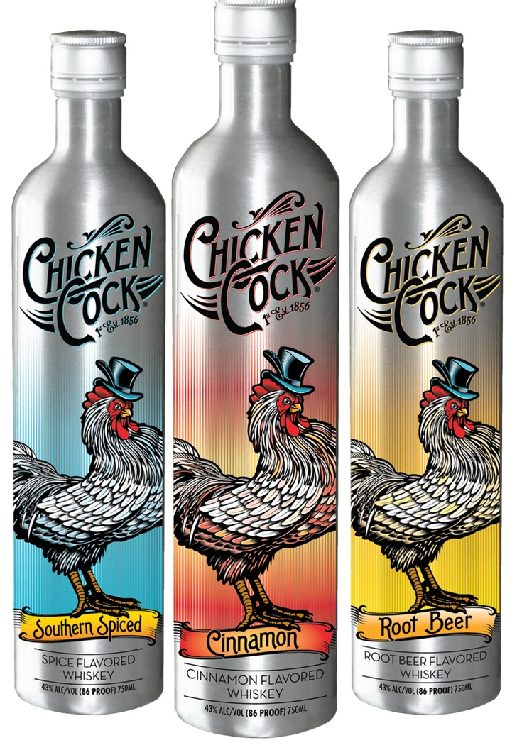 Chicken Cock Root Beer Flavored Whiskey
