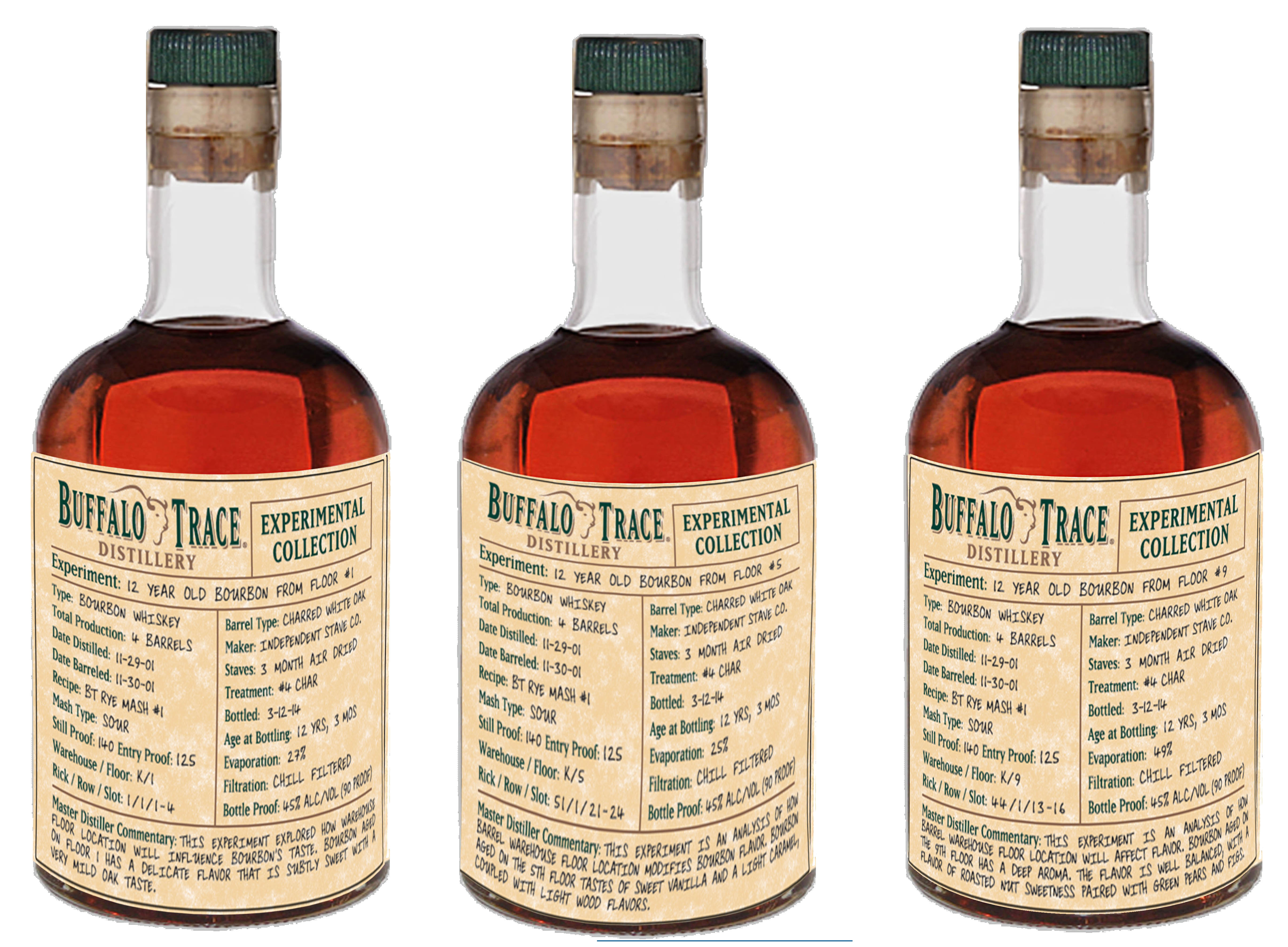 Buffalo Trace Experimental Collection 12 Year Old Rye Bourbon - Floor #1