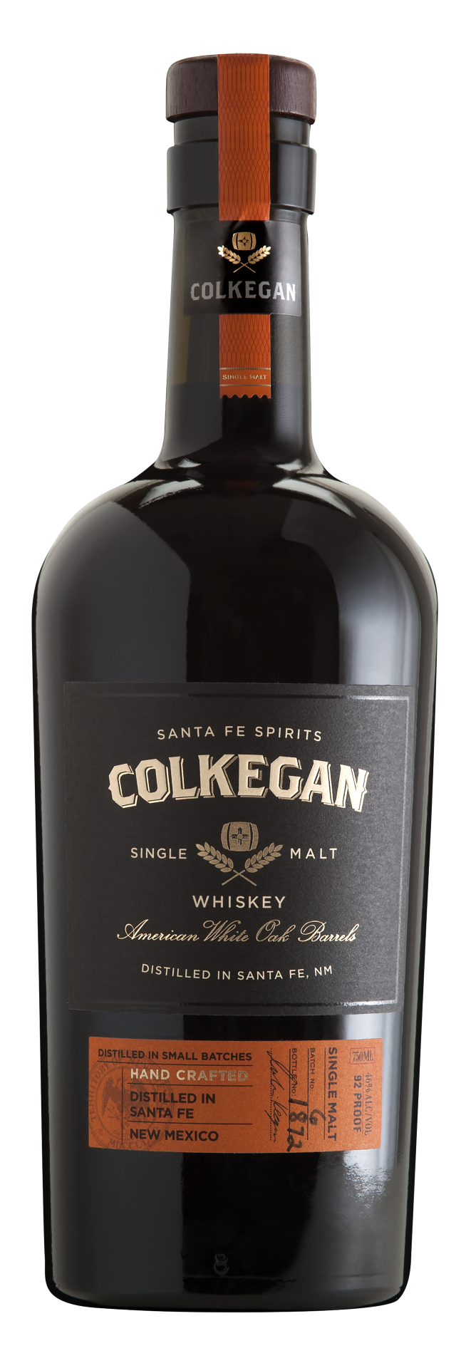 Santa Fe Spirits Colkegan Single Malt Whisky
