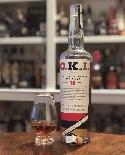 New Riff O.K.I. Reserve Straight Bourbon 10 Years Old
