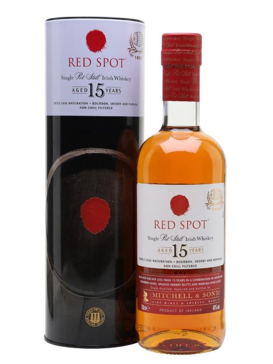 Red Spot Irish Whiskey 15 Years Old