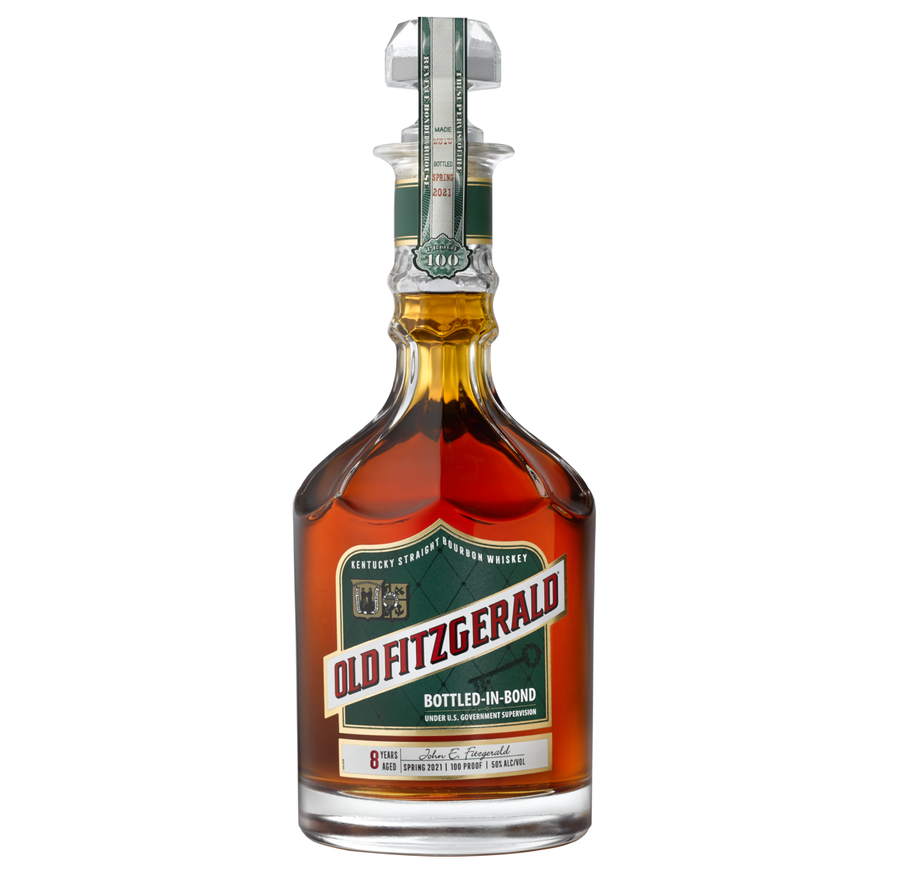 Old Fitzgerald Bottled-in-Bond 8 Years Old Spring 2021 Edition