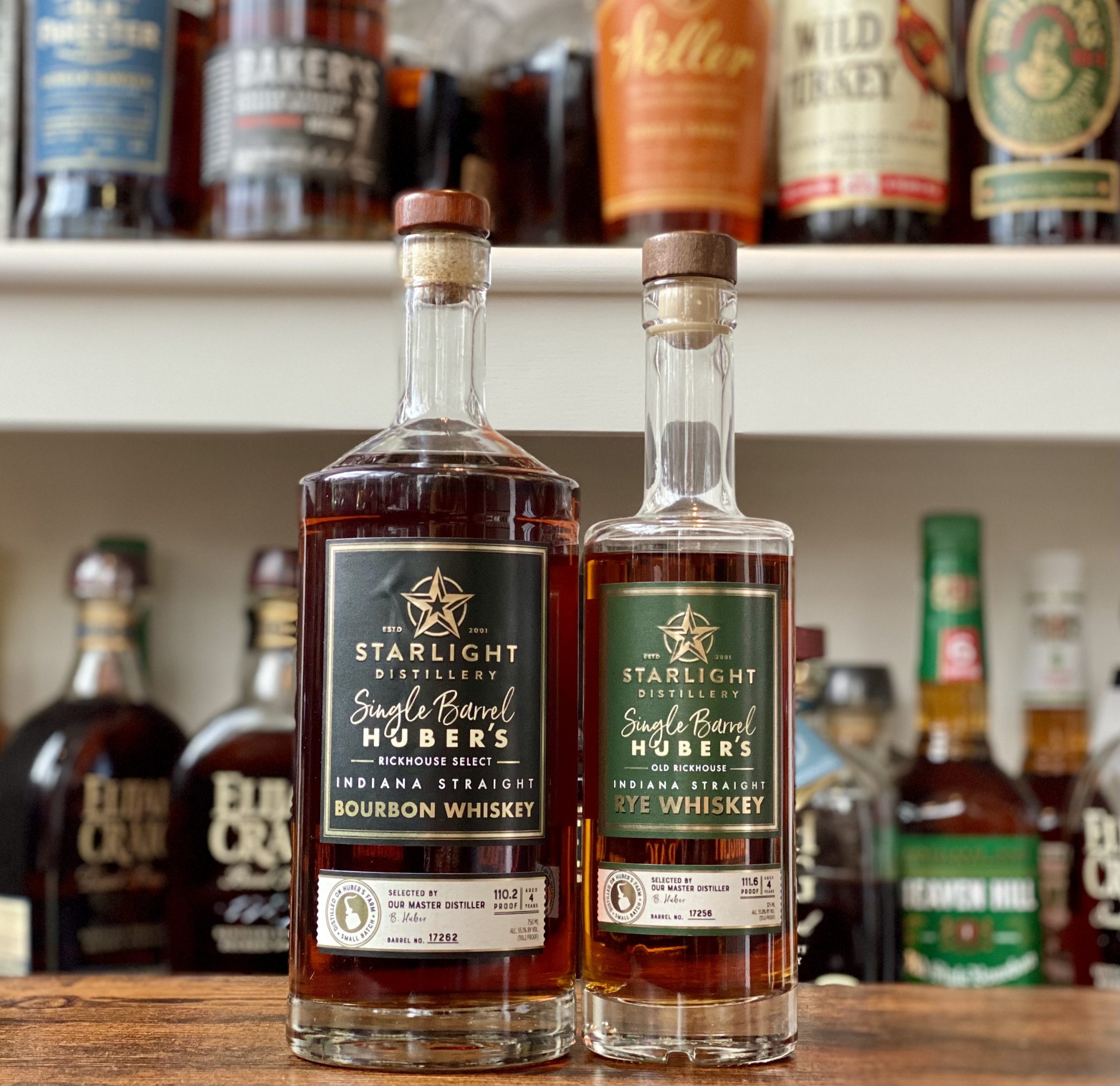 Starlight Distillery Carl T. Huber's Bourbon Whiskey