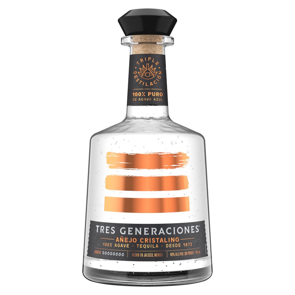 Tequila Tres Generaciones Añejo Cristalino