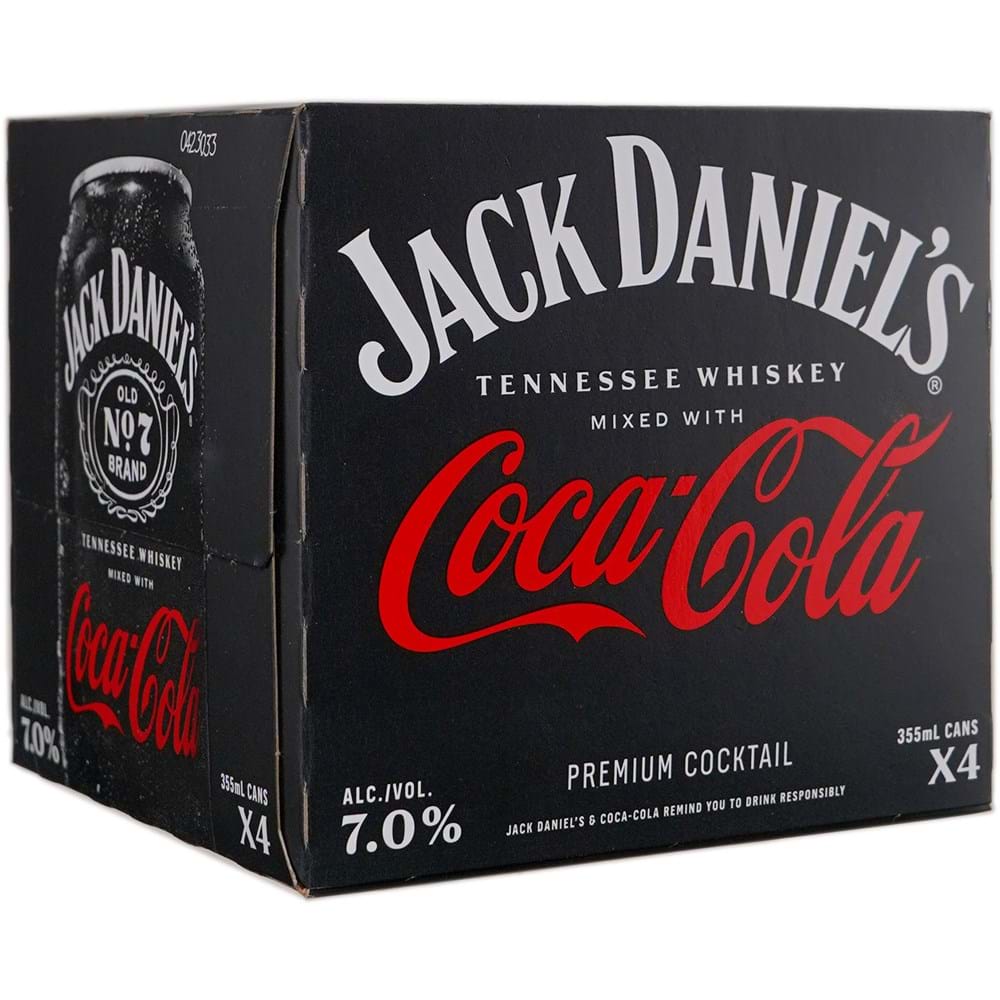 Jack Daniel’s and Coca-Cola Premium Cocktail