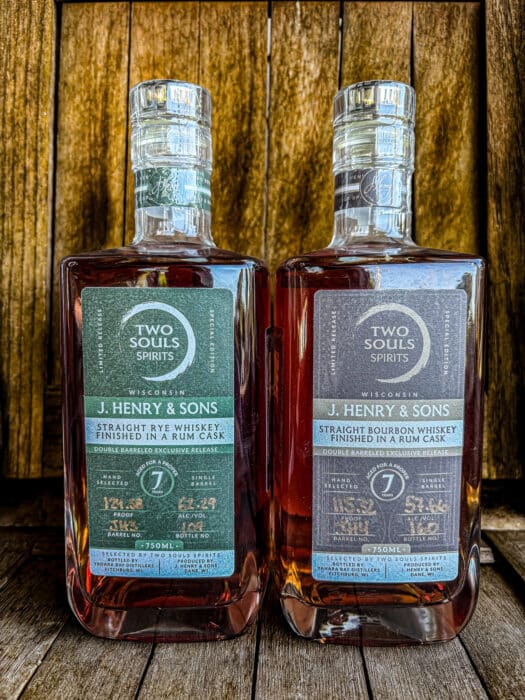 Review: Two Souls x J. Henry and Sons The Hero Rum Cask Bourbon and The Genius Rum Cask Rye